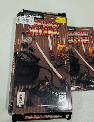 Samurai Shodown 3DO Interactive Multiplayer (1993) Crystal Dynamics Please Read — photo 2
