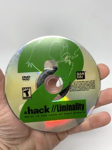 .Hack Vol 1 & 2 PS2 Liminality DVD Bonus Disc Set, Dot Hack Discs Only — photo 7