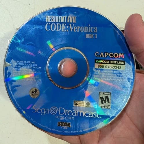 Dreamcast - Resident Evil -- CODE: Veronica Sega Tested Working Complete — photo 5
