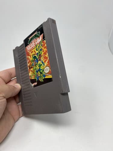 Teenage Mutant Ninja Turtles II: The Arcade Game (Nintendo NES, 1990) Game Only — photo 7