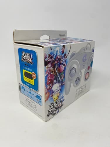 Nintendo Wii U OEM Smash Bros. White GameCube Controller In Box | US SELLER — photo 6