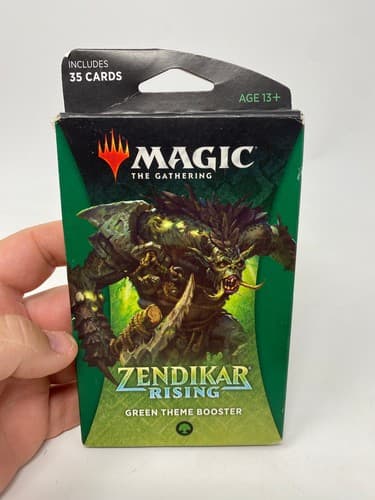 Magic The Gathering - Zendikar Rising Black Theme Booster - Brand New