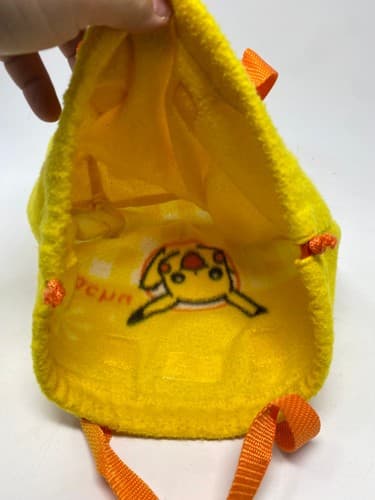 Pokemon Pikachu Diamond & Pearl Japanese Tote Bag Yellow Orange Handles — photo 9