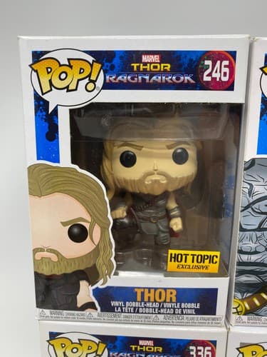 Funko Pop! Marvel Thor Vinyl Figures Lot of 6 - Loki Thor Valkyrie Korg — photo 2