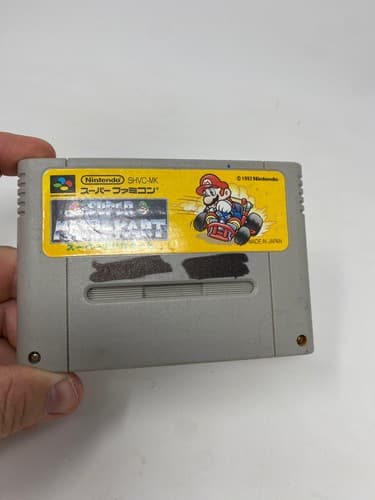 Super Mario Kart Nintendo SFC Super Famicom SHVC-MK Game Soft Japan Cart Only — photo 2