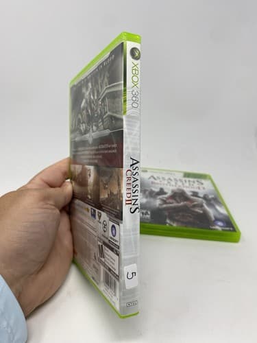 Xbox 360 Game Lot Of 2 Bundle Assassin's Creed 2 Brotherhood Cleaned & Tested — photo 7