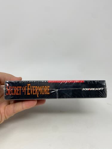 Secret of Evermore SNES Super Nintendo Factory Sealed Brand New V-Seam — photo 7