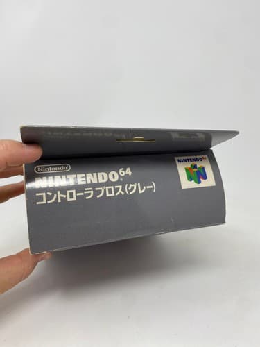 Nintendo 64 Controller N64 (Gray) with box and instructions JPN NUS-005 — photo 5