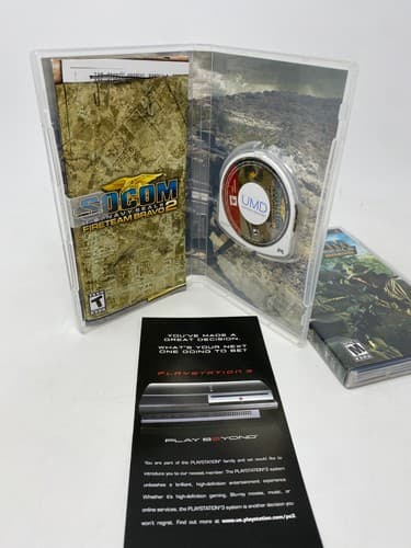 SOCOM US Navy Seals Sony PSP Bundle Fireteam Bravo 1 & 2 — photo 8