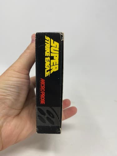 Super Strike Eagle (Super Nintendo Entertainment System, 1993) Cart & Inserts — photo 5