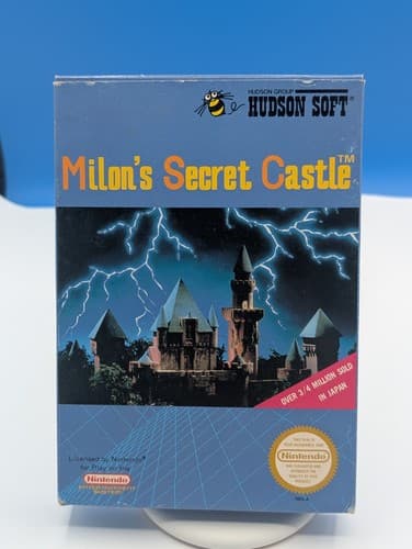 Milon's Secret Castle for NES Nintendo With Box And Manual — photo 2