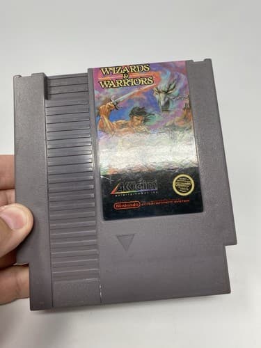 Nintendo NES Wizards & Warriors (Cleaned, Tested & Working) — photo 4