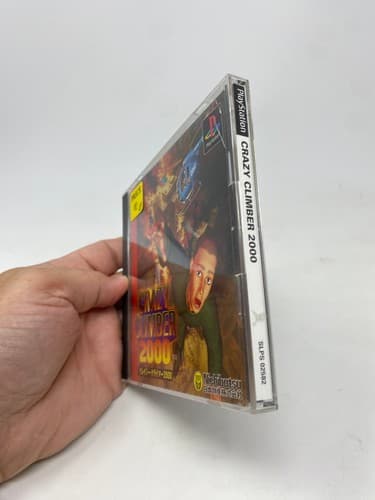 Crazy Climber 2000 Sony PlayStation PS1 Japan Import Obi Arcade Tested — photo 2