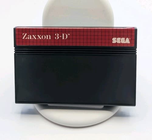 Zaxxon 3-D Sega Master System Game, Box, Manual Tested — photo 6