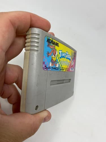 TINY TOON ADVENTURES NINTENDO SUPER FAMICOM JAPAN Cart Only Loose JPN Region Loc — photo 5