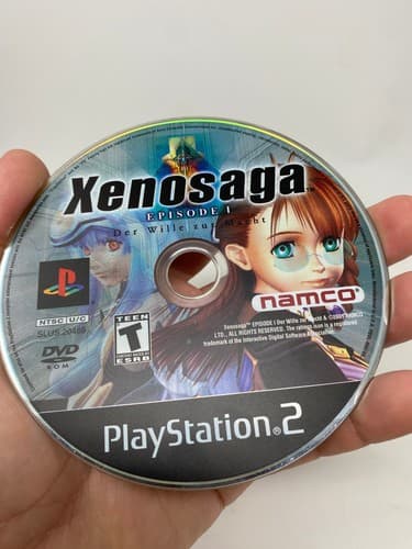 Xenosaga Episode I: Der Wille zur Macht TESTED Disc Only (Sony PlayStation 2) — photo 3