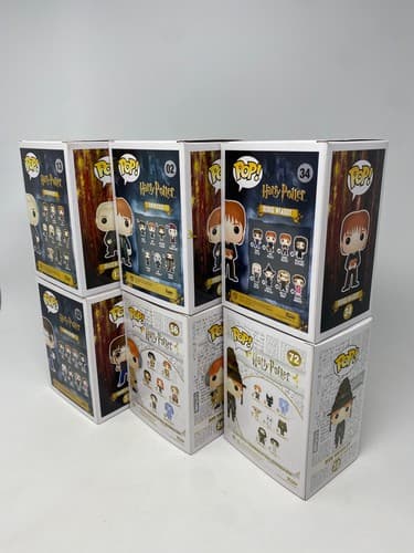 Funko Pop! Harry Potter Vinyl Figures Lot of 6 - Harry Potter Ron Weasley — photo 6