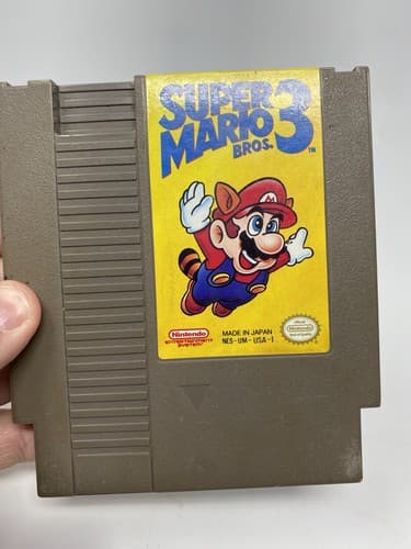 Nintendo Super Mario Bros. 3 NES Game Cartridge NTSC-U/C Mario Series TESTED (B) — photo 3