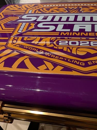 WWE SummerSlam 2026 Minnesota Purple Briefcase Exclusive Rare — photo 4