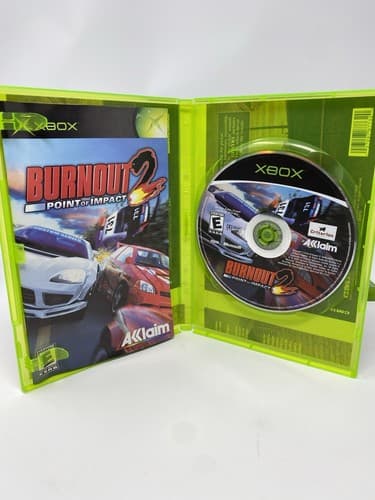 Lot Of 4 Xbox Games Burnout Revenge Point Of Impact Developers PGR Forza Motorsp — photo 4