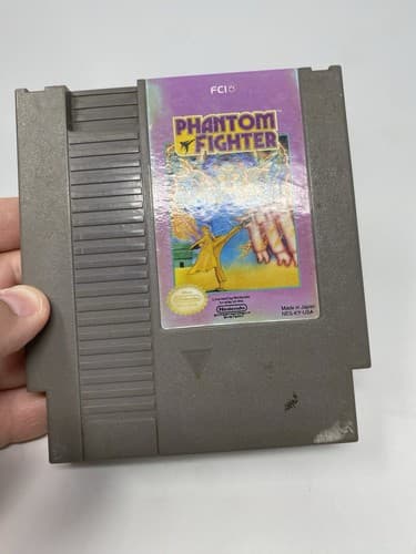 Phantom Fighter (Nintendo Entertainment System, 1990) NES Tested & Working — photo 3