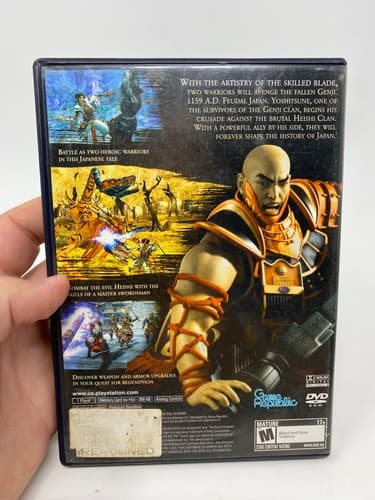 Genji: Dawn of the Samurai - Sony PlayStation 2 CIB Tested And Working — photo 5