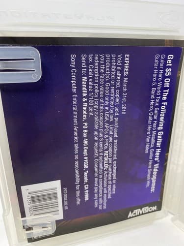 Guitar Hero 5 - Sony PlayStation PS3 - Disc Case & Insert Tested working — photo 8