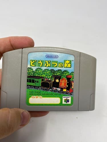 Animal Crossing Doubutsu no Mori Animal Forest Nintendo 64 N64 Japan Cartridge