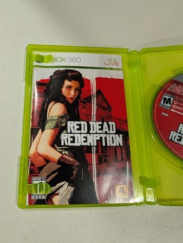 Red Dead Redemption (Microsoft Xbox 360, 2010) CIB With Map And Manual Tested — photo 3