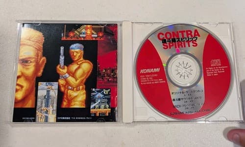 Contra Spirits/ III Alien Wars Soundtrack CD From Japan -;Rare - US Seller — photo 4