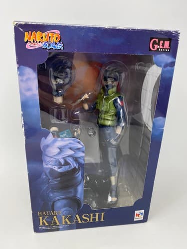 Naruto G.E.M. Kakashi Hatake Shippuden MegaHouse Action Figure US Seller