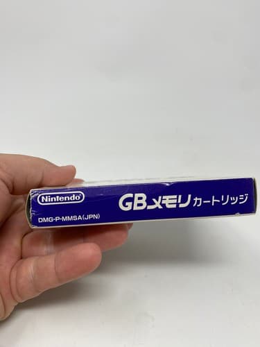 GB MEMORY CARTRIDGE Nintendo Power Japan Game Boy With Box & Manual CIB — photo 3