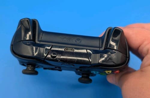 Microsoft Xbox One Wireless Controller 1537 Black Tested Working* READ DESCRIPT — photo 2