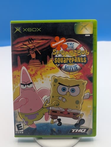 SpongeBob SquarePants Movie Microsoft Xbox Game CIB Complete