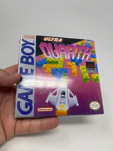 Quarth Nintendo Game Boy Factory 1990 Ultra Games Puzzle New Sealed — photo 3