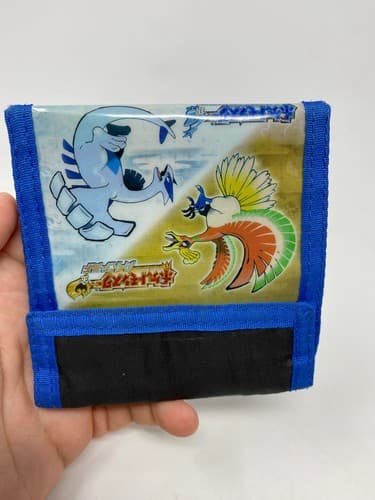 VINTAGE Pokémon Gold Silver Soul 2009 Wallet Game Boy Cartridge Collectible