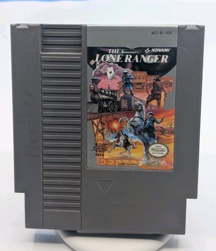 LONE RANGER Nintendo NES) Classic Complete Box Manual CIB, Tested — photo 8