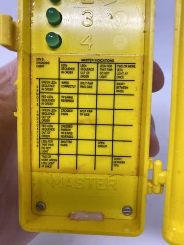 Siemon Test Module STM-8.RJ45 LAN Network Cable Tester CAT 5 CAT 6 — photo 8