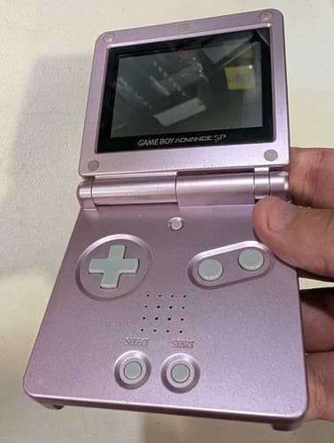 Nintendo Game Boy Advance SP Pink Console AGS-001 - JP Vers - US Seller - Tested — photo 7