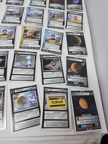 Star Trek CCG Lot of Of 61 Cards Mixed - Characters, Vehicles — photo 7