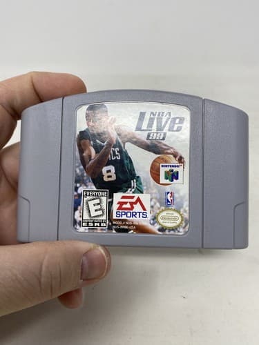 NBA LIVE 99 NINTENDO 64 N64 Game Tested + Working & Authentic! — photo 2