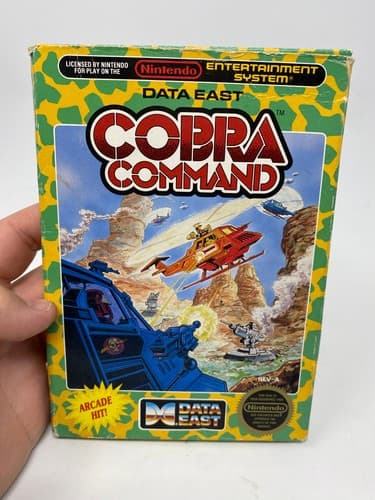 Cobra Command - (Nintendo NES Game) Complete CIB - Authentic - Tested