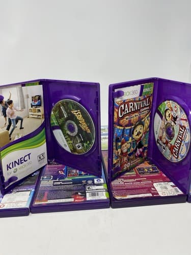 Lot of 10 Xbox 360 Kinect Games Family Fun Sports Dance Fitness Party Bundle — photo 4