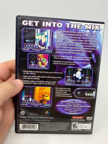 Beatmania Sony PlayStation 2 (PS2) Game + Manual CIB | Fast Shipping — photo 6