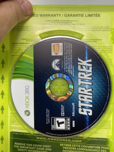 XBOX 360 Star Trek & Star Trek Legacy Game Bundle Lot Ships FAST — photo 9