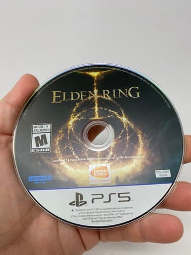 Elden Ring (Sony PlayStation 5 PS5, 2022) Disc Only Tested — photo 3