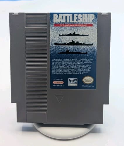 Battleship Nintendo Nes Complete CIB Very Good Condition — photo 9