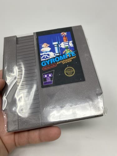 Gyromite 5-Screw w Famicom Adapter Nintendo Video Game Cartridge nes cart konami — photo 5