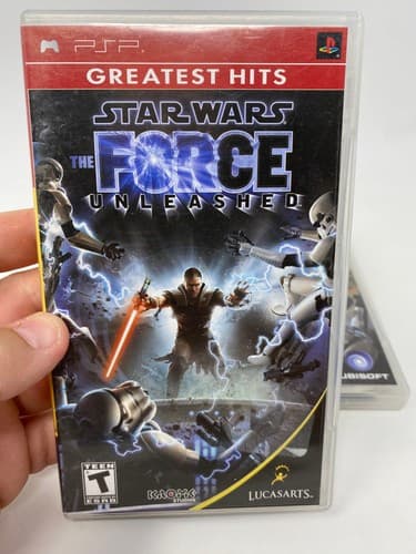 Star Wars PSP Game Lot The Force Unleashed & Lethal Alliance CIB Complete — photo 2