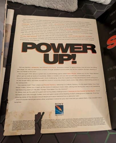 Sony Imagesoft Product Catalog Video Games Ad — photo 3